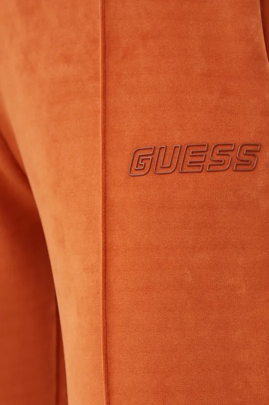 πορτοκαλί Παντελόνι φόρμας Guess