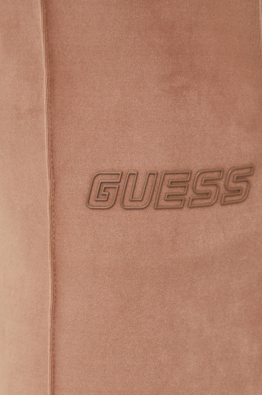 καφέ Παντελόνι φόρμας Guess