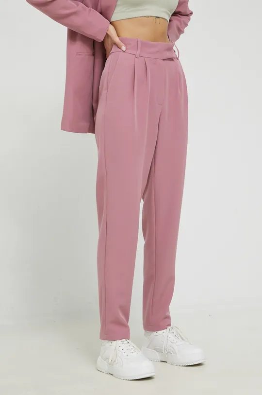 ροζ Παντελόνι Vero Moda Γυναικεία