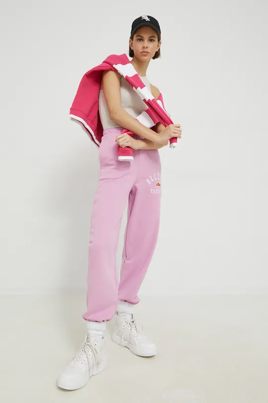 спортивні штани Ellesse рожевий