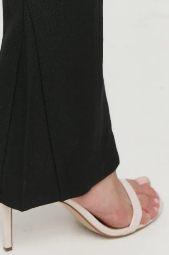 Volnene hlače Victoria Beckham Ženski