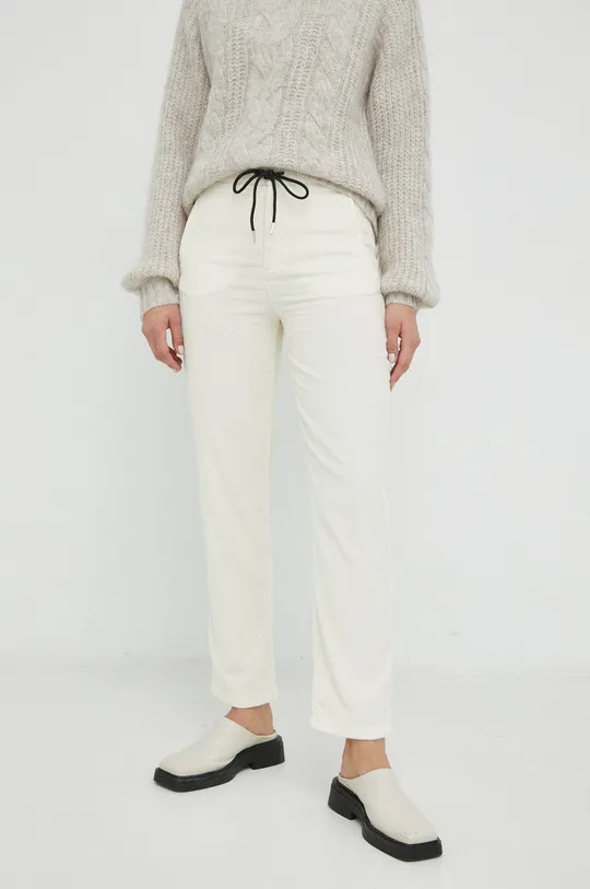 beige Drykorn pantaloni in velluto a coste For Donna