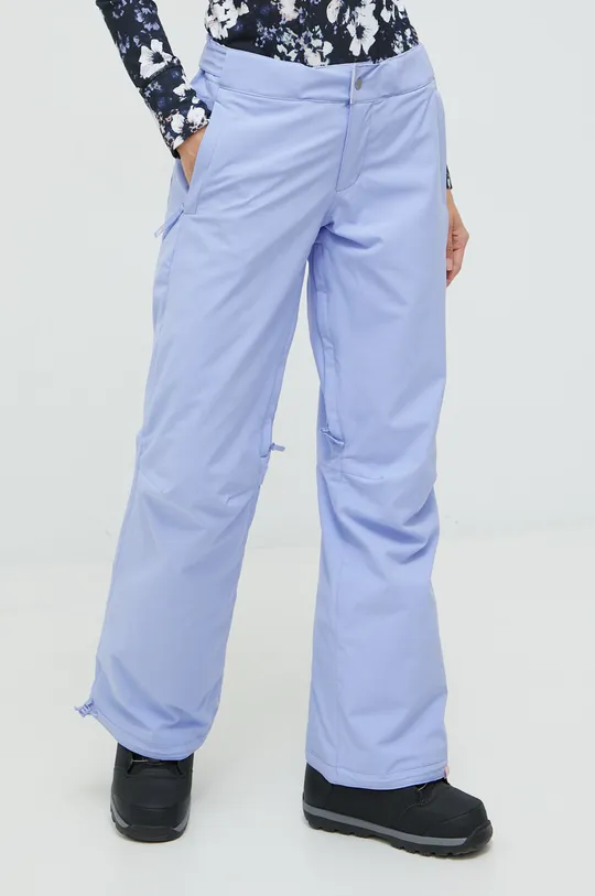 vijolična Roxy hlače za bordanje x Chloe Kim Ženski
