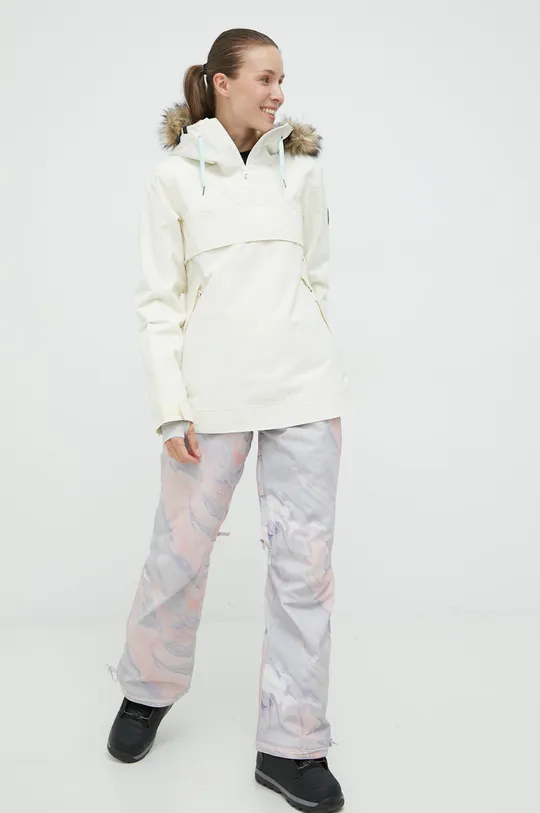 Roxy spodnie snowboardowe x Chloe Kim multicolor