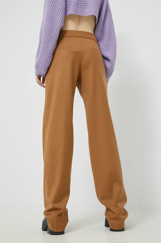 Μάλλινο παντελόνι HUGO  Κύριο υλικό: 99% Παρθένο μαλλί, 1% Σπαντέξ Φόδρα τσέπης: 100% Βαμβάκι