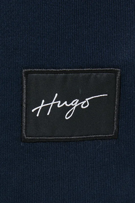 темно-синій Бавовняні спортивні штани HUGO