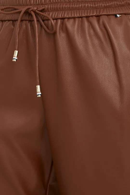 brązowy BOSS spodnie