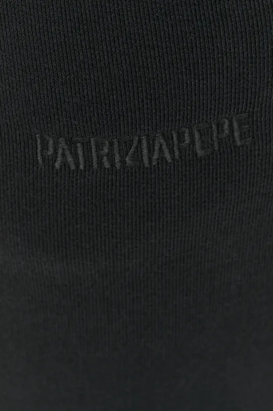 czarny Patrizia Pepe spodnie dresowe bawełniane