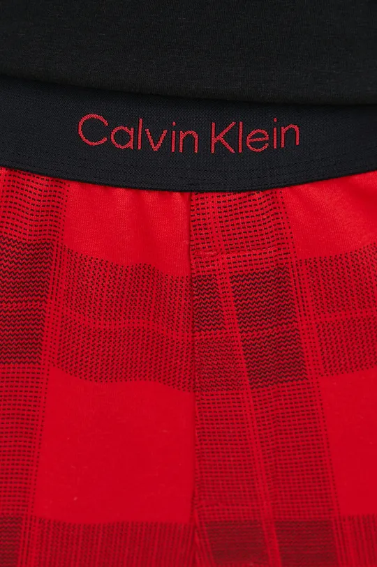 κόκκινο Παντελόνι πιτζάμας Calvin Klein Underwear
