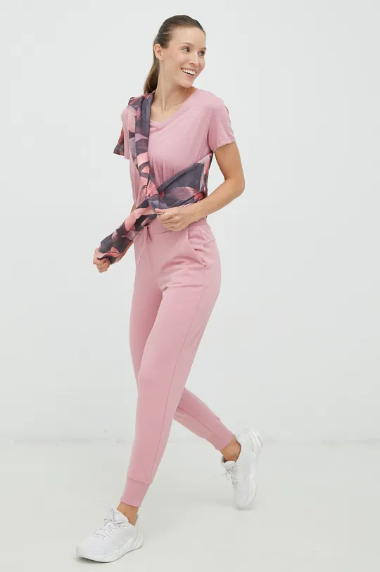 Παντελόνι φόρμας 4F ροζ