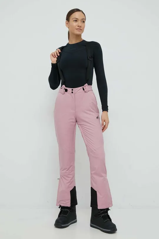 рожевий Лижні штани 4F Жіночий