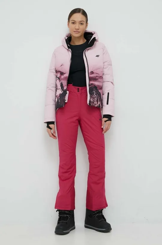 Παντελόνι σκι 4F ροζ