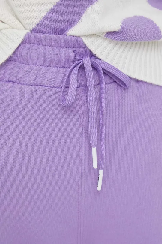 violetto United Colors of Benetton pantaloni da jogging in cotone X Pantone