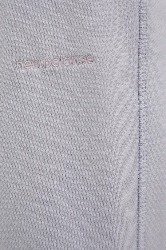 γκρί Βαμβακερό παντελόνι New Balance