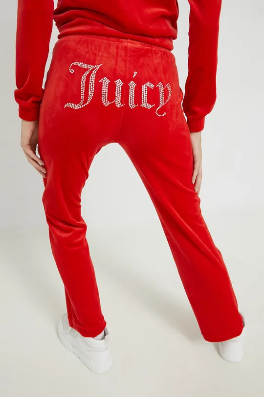 czerwony Juicy Couture spodnie dresowe Damski