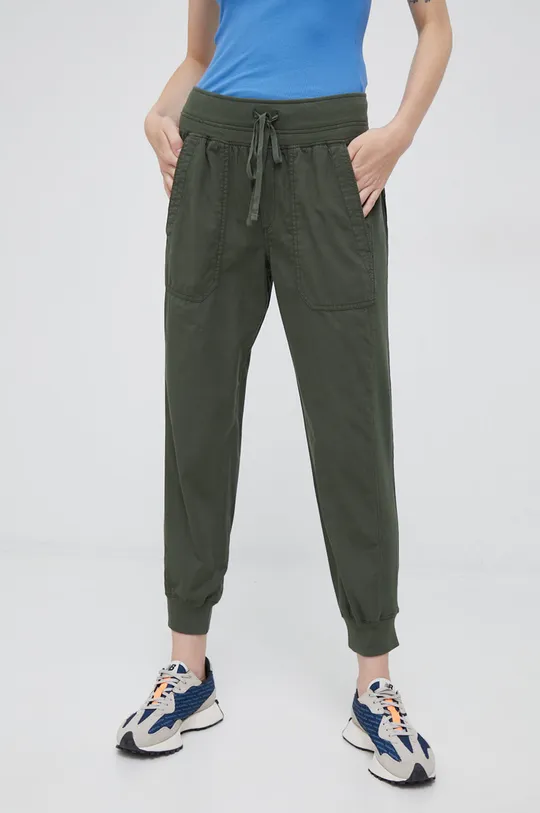 πράσινο Παντελόνι Lauren Ralph Lauren Γυναικεία