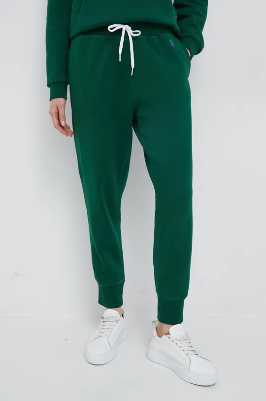 πράσινο Παντελόνι φόρμας Polo Ralph Lauren Γυναικεία
