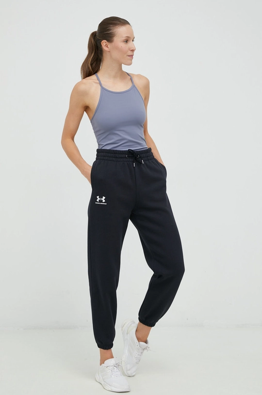 Under Armour spodnie dresowe czarny