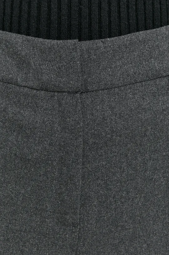 sivá Vlnené nohavice Luisa Spagnoli Ofis
