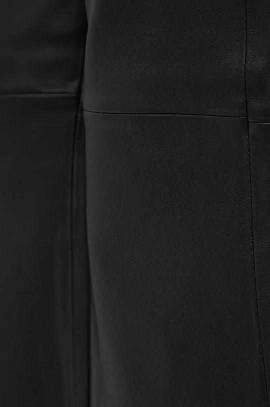 čierna Kožené nohavice By Malene Birger