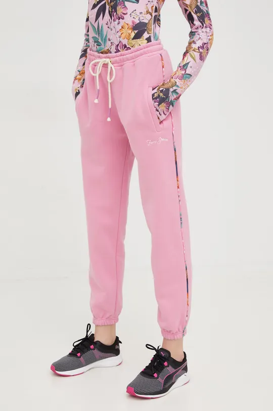 różowy Femi Stories spodnie dresowe Haruka Damski