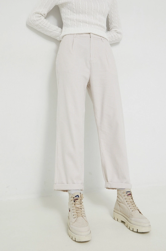 beige Brixton pantaloni Donna