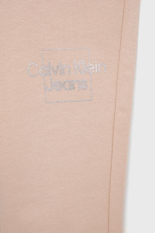 Παιδικό βαμβακερό παντελόνι Calvin Klein Jeans  100% Βαμβάκι
