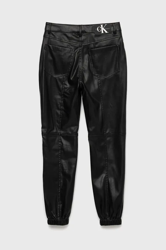 Detské nohavice Calvin Klein Jeans čierna