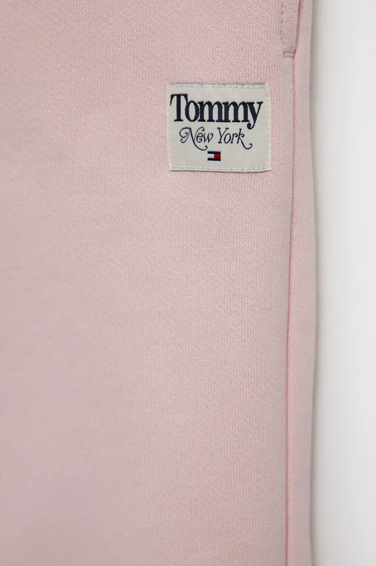 Detské bavlnené tepláky Tommy Hilfiger  100% Bavlna