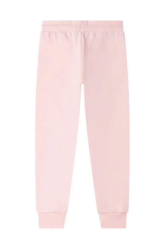 Dkny spodnie dresowe dziecięce różowy