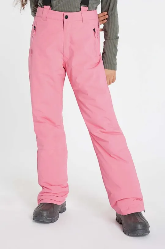 różowy Protest spodnie narciarskie dziecięce Dziewczęcy