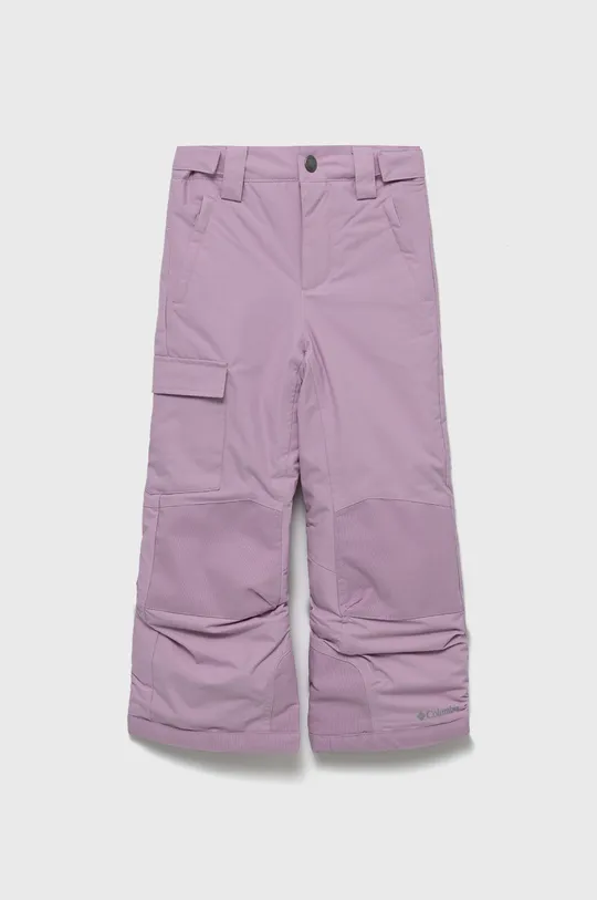roza Otroške smučarske hlače Columbia Dekliški