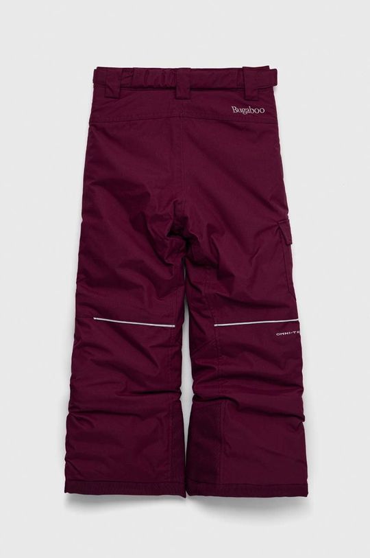 Columbia spodnie narciarskie dziecięce ciemny fioletowy