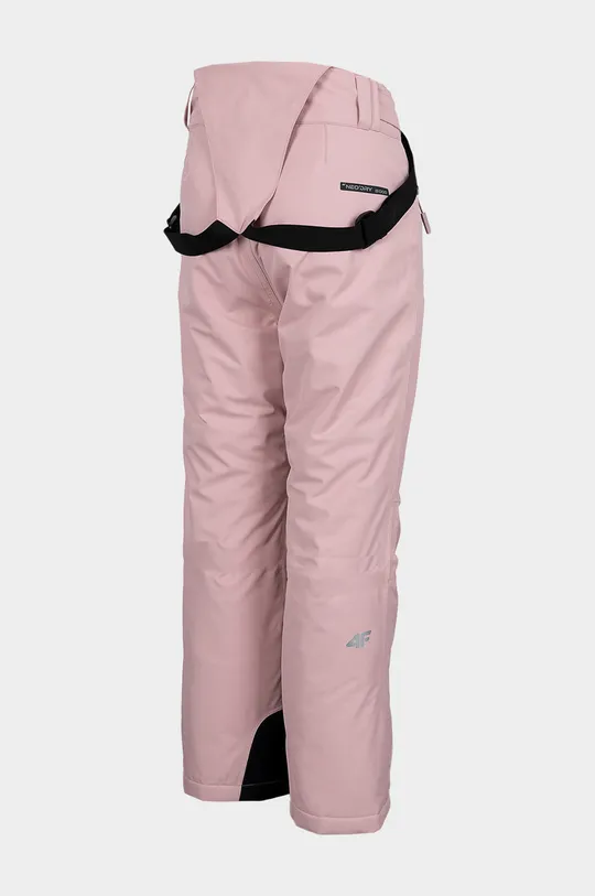 ροζ Παιδικό παντελόνι σκι 4F