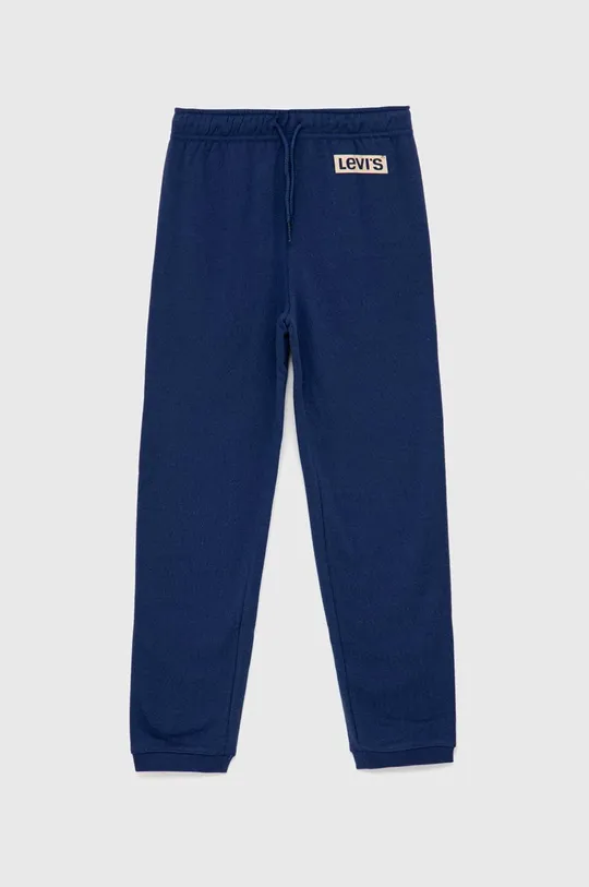 тёмно-синий Детские спортивные штаны Levi's Для девочек