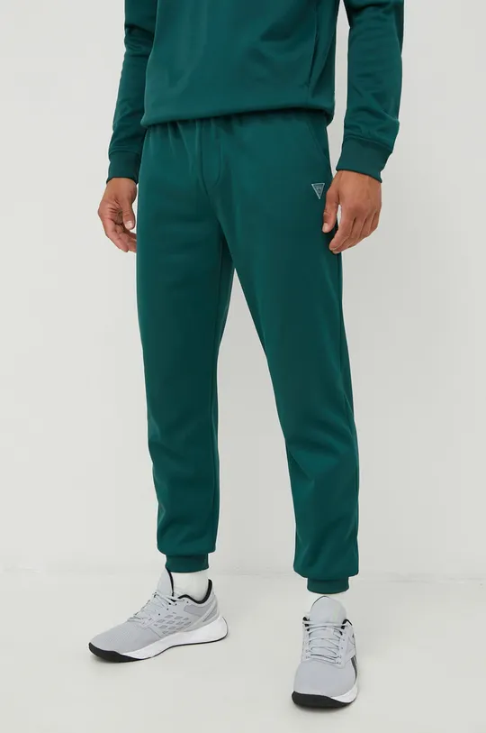 zielony Guess spodnie dresowe Męski
