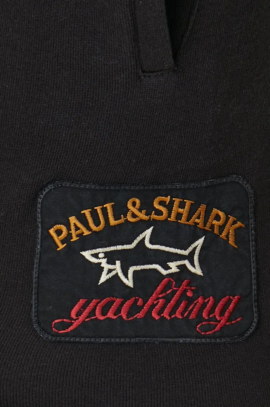 μαύρο Βαμβακερό παντελόνι Paul&Shark