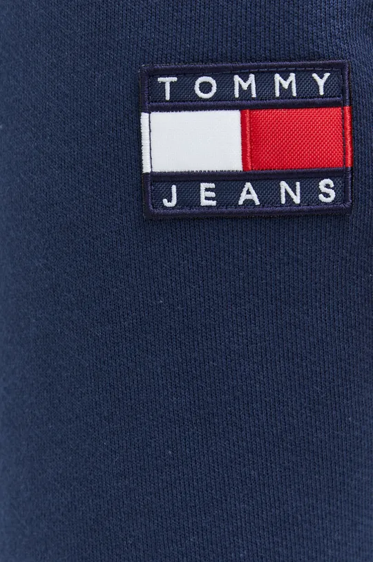 granatowy Tommy Jeans spodnie dresowe bawełniane DM0DM14272.9BYY