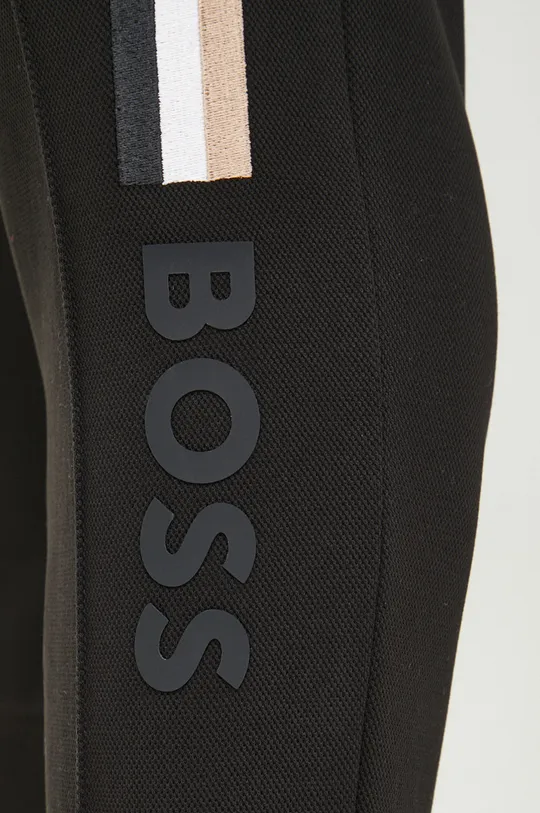 μαύρο Παντελόνι φόρμας BOSS