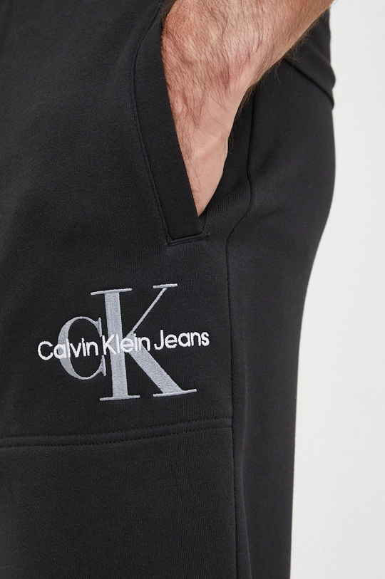 črna Hlače Calvin Klein Jeans