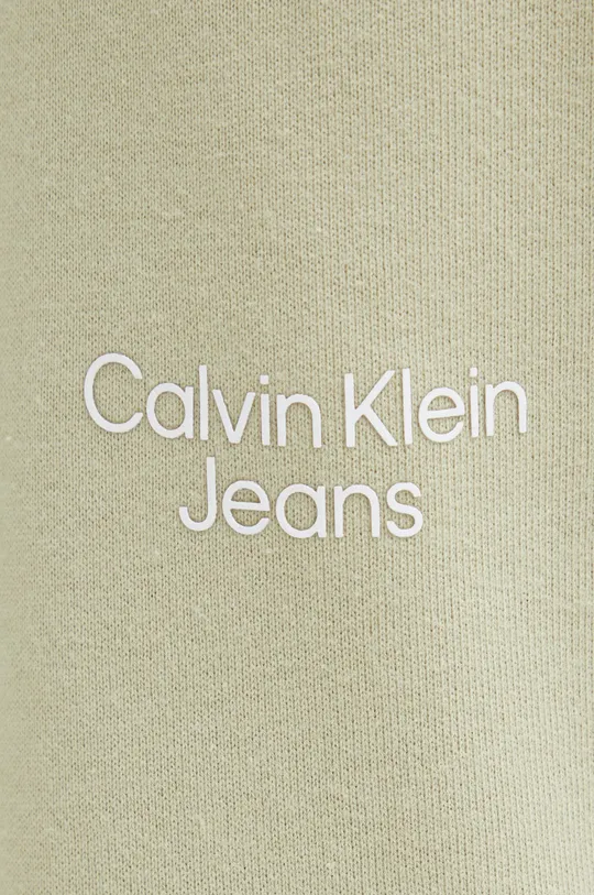 zelená Bavlnené tepláky Calvin Klein Jeans