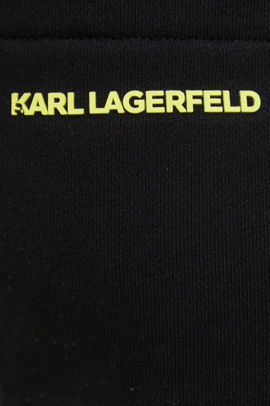 czarny Karl Lagerfeld spodnie dresowe 523900.705409