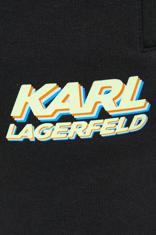 czarny Karl Lagerfeld spodnie dresowe 523910.705081