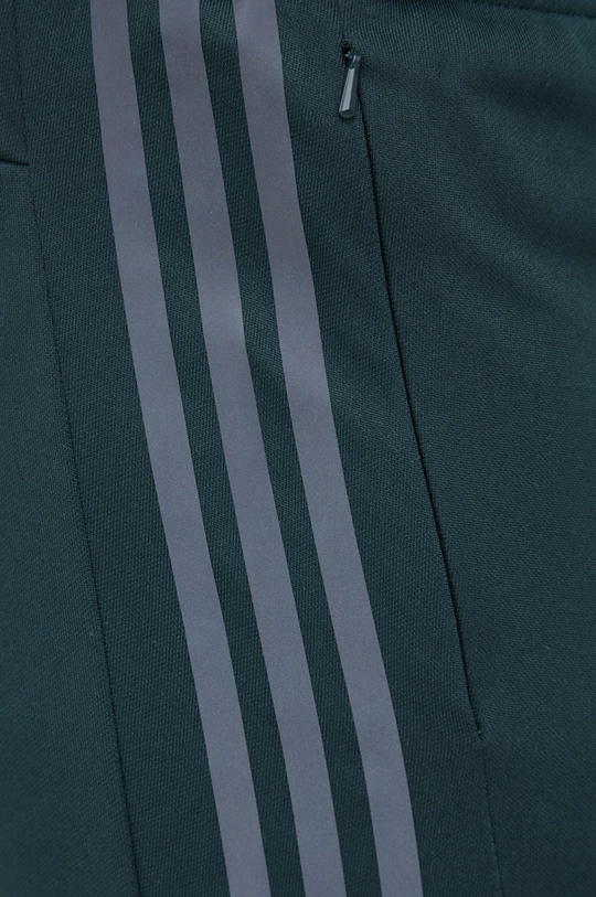 зелений Штани для бігу adidas Performance