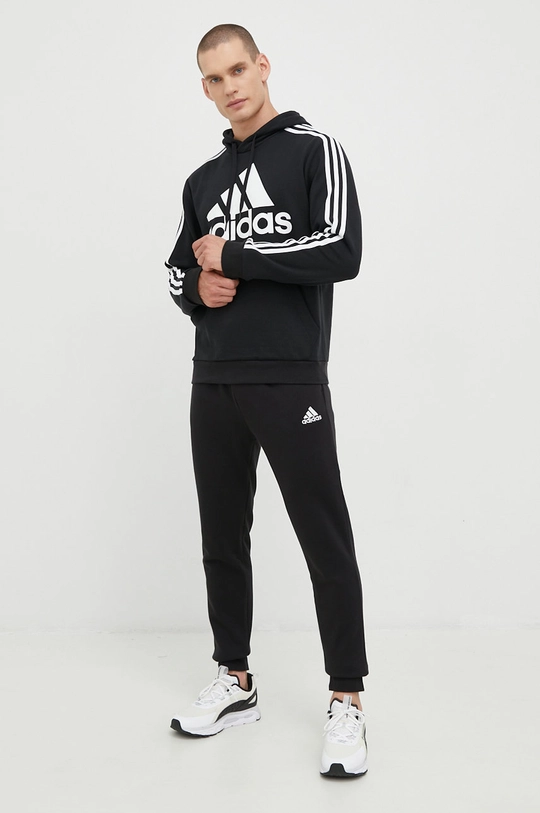 чёрный Спортивные штаны adidas