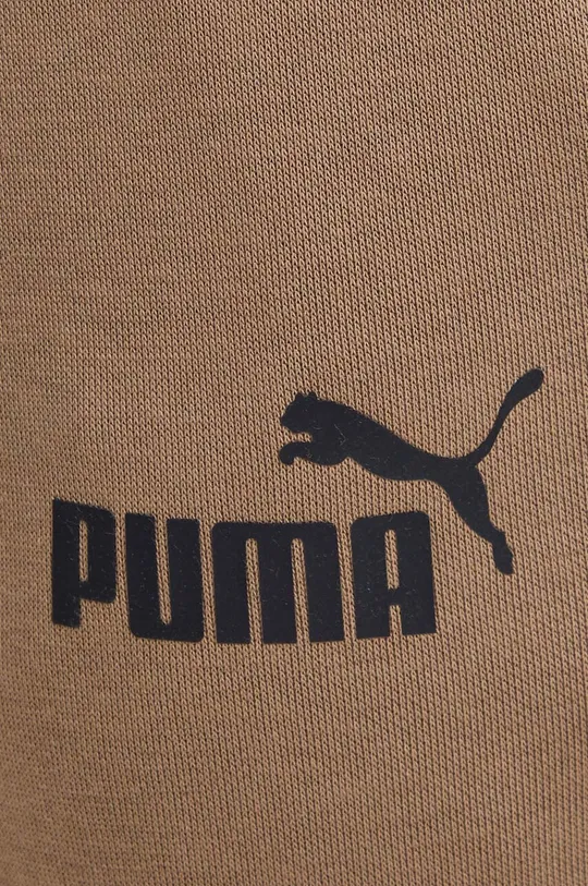brązowy Puma spodnie dresowe