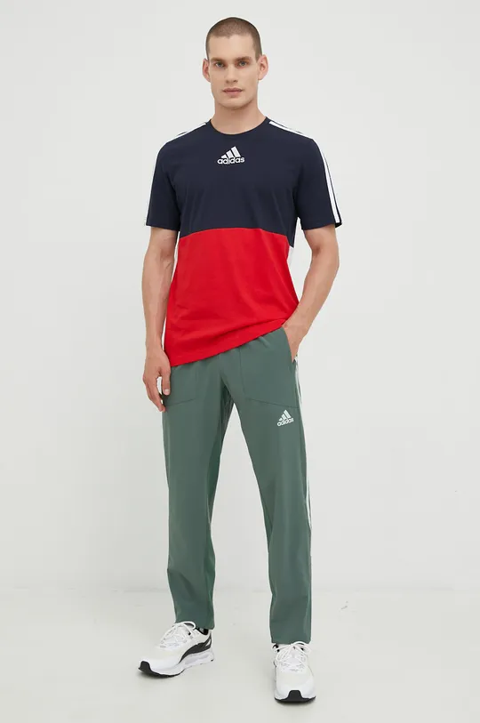 Штани для тренувань adidas Performance зелений