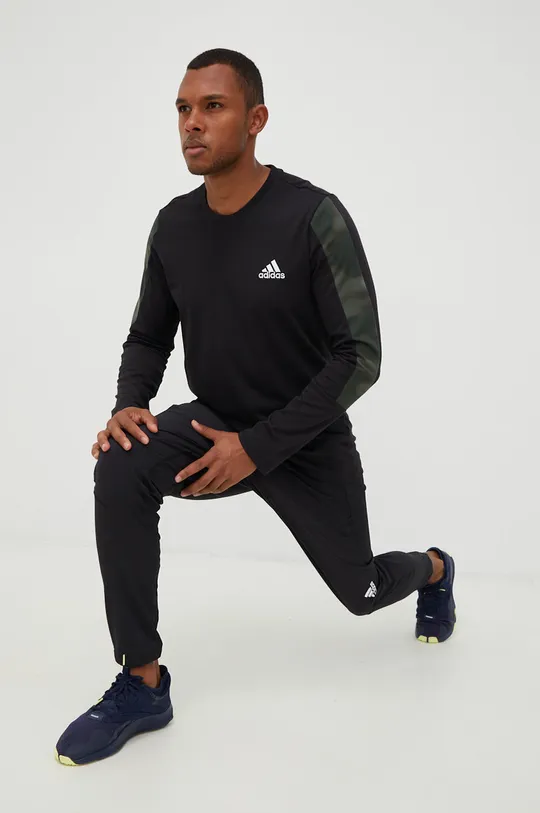 Тренировочные брюки adidas Performance D4t чёрный