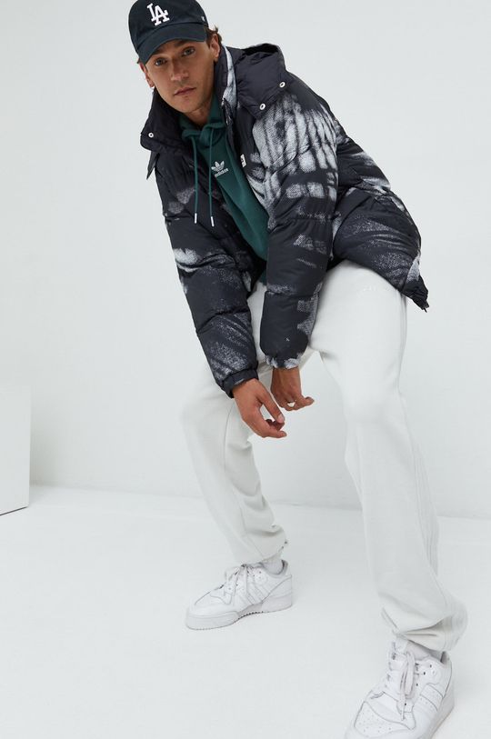 adidas Originals spodnie dresowe bawełniane jasny szary