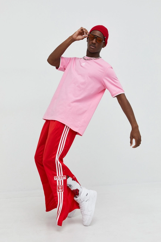 červená Tepláky adidas Originals Pánsky